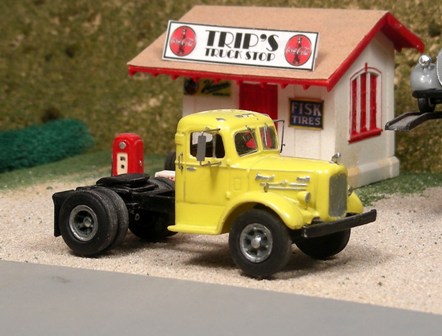 Kit V-197 Sylvan HO SCALE: NEW RELEASE 1936 CHEVROLET 2-TON HIGHWAY TRACTOR 